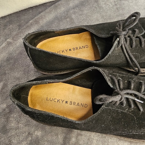 Lucky‎ Brand lace up suede leather shoes Men’s 9.5 main image 10